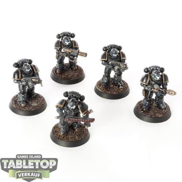 Horus Heresy - 5x Heavy Weapon Squad - bemalt