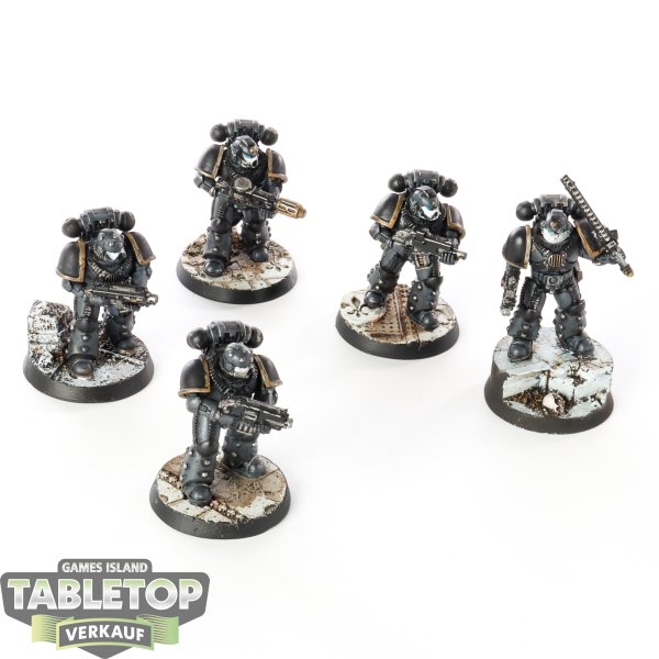 Horus Heresy - 5x Heavy Weapon Squad - bemalt