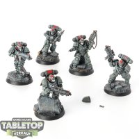 Dark Angels - 5x Assault Intercessors - gut bemalt