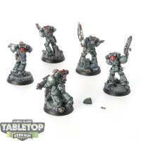 Dark Angels - 5x Assault Intercessors - gut bemalt