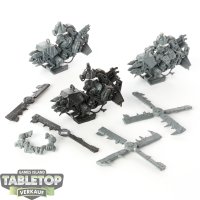 Orks - 3x Deffkoptas - teilweise bemalt