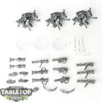 Necrons - 3 x Tomb Blades - teilweise gebaut