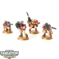 Space Marines - 4x Scouts (Classic) - bemalt