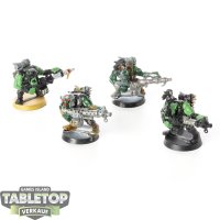 Orks - 4x Ork Boyz - bemalt