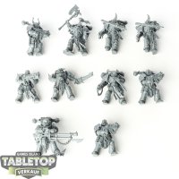 Chaos Space Marines - 10x Chaos Space Marines - unbemalt