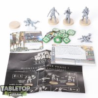 Galaktische Republik - 4 x Phase I Clone Troopers - unbemalt