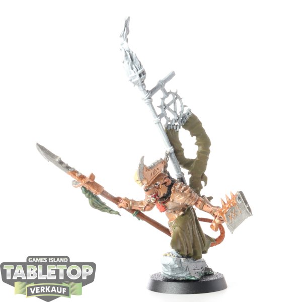 Skaven - Clawlord - teilweise bemalt