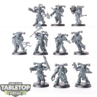 Chaos Space Marines - 10x Chaos Space Marines - unbemalt