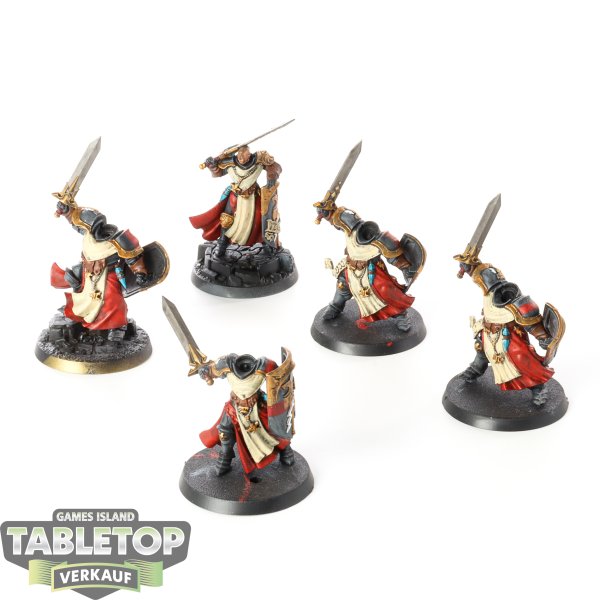 Stormcast Eternals - 5 x Sequitors - bemalt