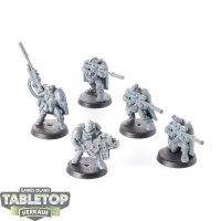 Space Marines - 5 Scouts with Sniper Rifles - unbemalt