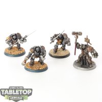 Grey Knights - 4x Grey Knights Terminator Squad - bemalt