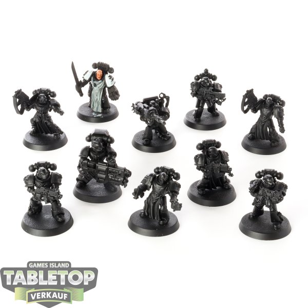 Black Templars - 10x Crusader Squad Klassisch - teilweise bemalt