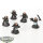 Black Templars - 5x Scouts - teilweise bemalt