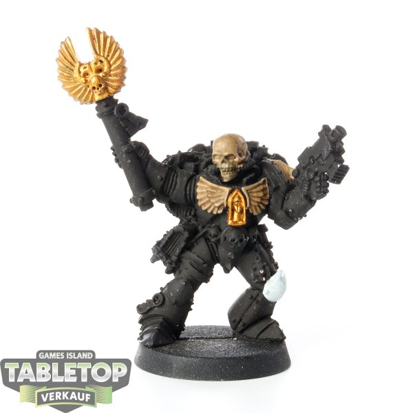 Space Marines - Chaplain Klassisch - bemalt