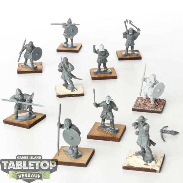 SAGA Tabletop - 10x Bondi Warriors - teilweise bemalt