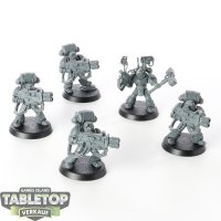 Space Marines - 5 x Devastator Squad - unbemalt