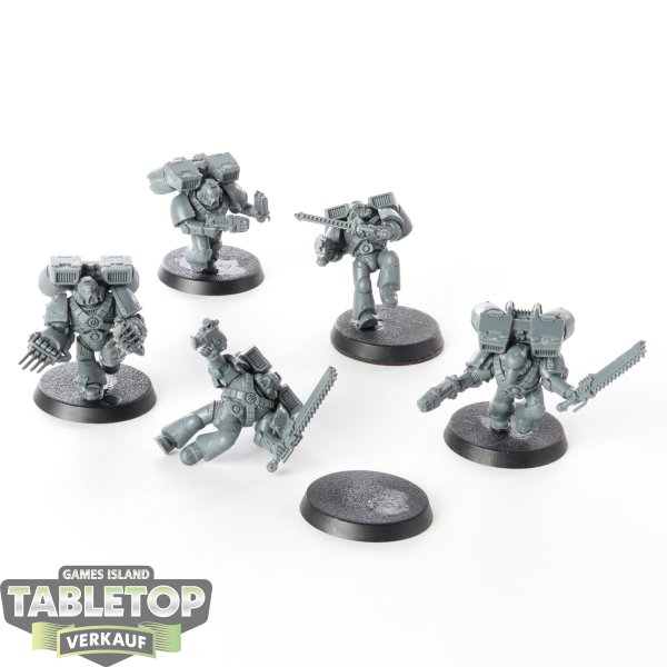 Space Marines - 5 x Vanguard Veteran Squad - unbemalt