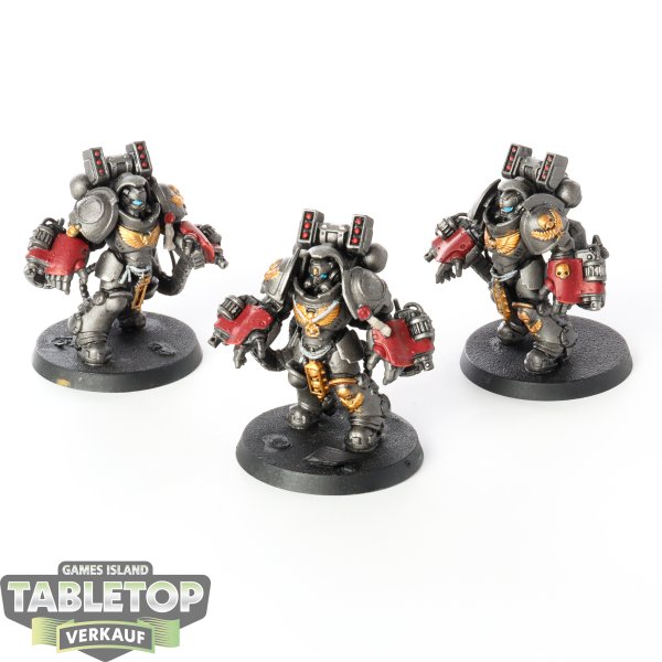 Space Marines - 3 x Primaris Aggressors - bemalt