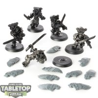 Blood Angels - 5 x Sanguinary Guard klassisch - teilweise...