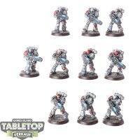 Space Wolves - 10 x Primaris Hellblasters - bemalt