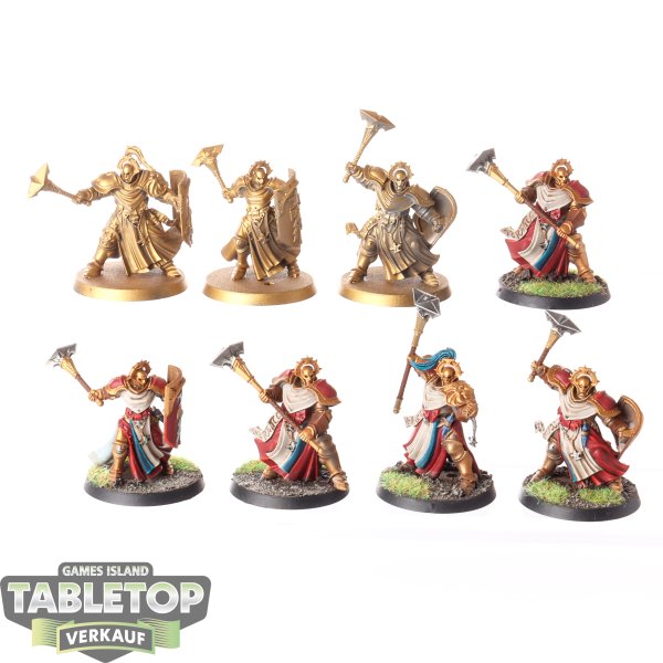 Stormcast Eternals - 8 x Sequitors - teilweise bemalt