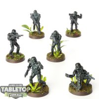 Imperium - 6x Imperial Death Troopers - bemalt