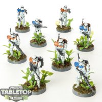 Imperium - 8x  Stormtroopers (Heavy Response Unit) - bemalt