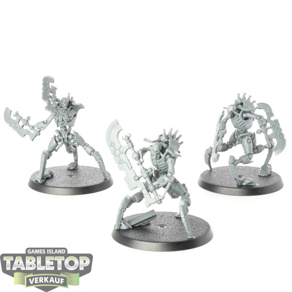 Necrons - 3x Skorpekh Destroyers - unbemalt