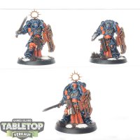 Space Marines - 3 x Bladeguard Veterans - bemalt