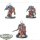 Space Marines - 3 x Bladeguard Veterans - bemalt