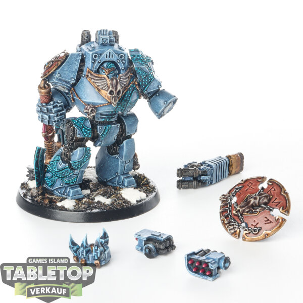 Horus Heresy - Space Wolves (Alpha Legion) Contemptor Dreadnought - gut bemalt