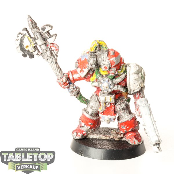 Space Marines - Techmarine Klassisch - teilweise bemalt