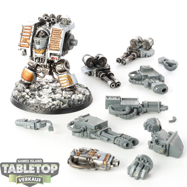 Grey Knights - Venerable Dreadnought - teilweise bemalt