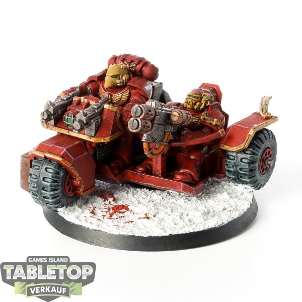 Space Marines - Attack Bike - bemalt