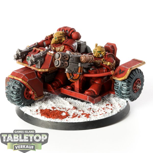 Space Marines - Attack Bike - bemalt