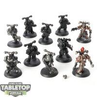 Chaos Space Marines - 10x Chaos Space Marines - grundiert