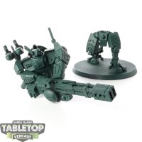 Tau Empire - XV88 Broadside Battlesuit - grundiert