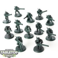 Tau Empire - 12 Fire Warriors Strike Team - grundiert