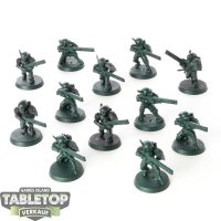 Tau Empire - 12 Fire Warriors Strike Team - grundiert