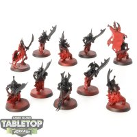 Soulblight Gravelords - 10x Grave Guard - teilweise bemalt