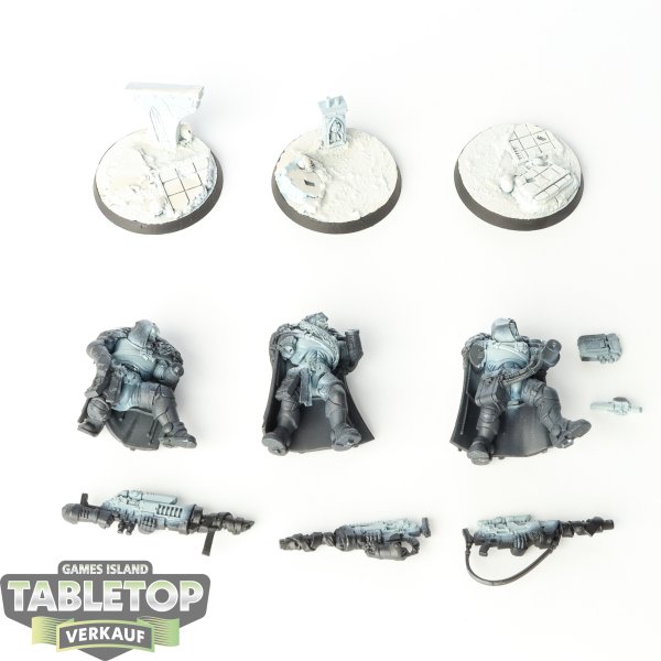 Space Marines - 3 x Eliminators - teilweise gebaut