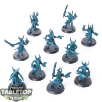 Disciples of Tzeentch - 10x Tzaangors + Upgrade - grundiert