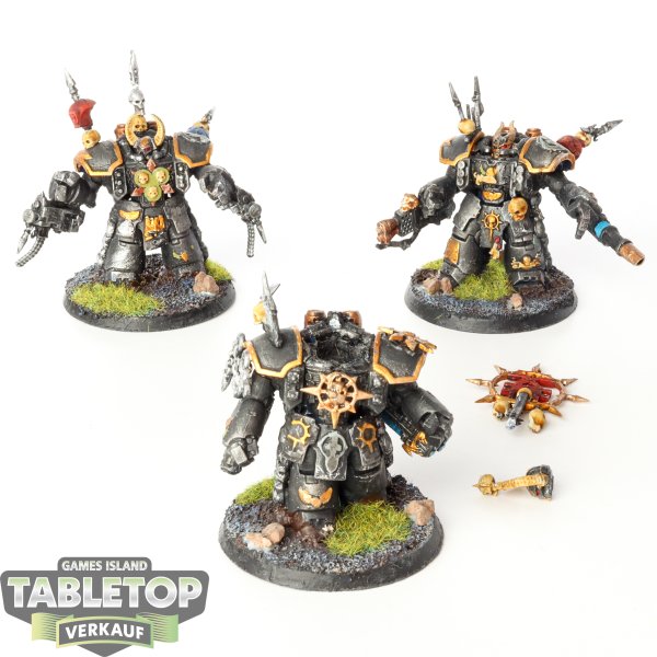 Chaos Space Marines - Centurion Devastator Squad - bemalt