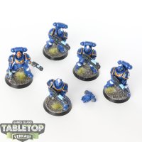 Ultramarines - 5 x Primaris Hellblasters - bemalt