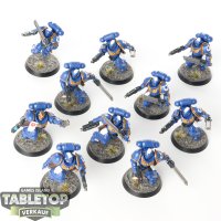 Ultramarines - 10 x Assault Intercessors - bemalt