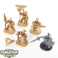 Adeptus Custodes - 5 x Custodian Guard Squad - teilweise...