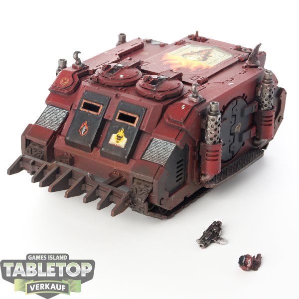 Horus Heresy - Word Bearers Legion Deimos Pattern Rhino - bemalt