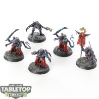 Genestealer Cults - 5x Hybrid Metamorphs - bemalt