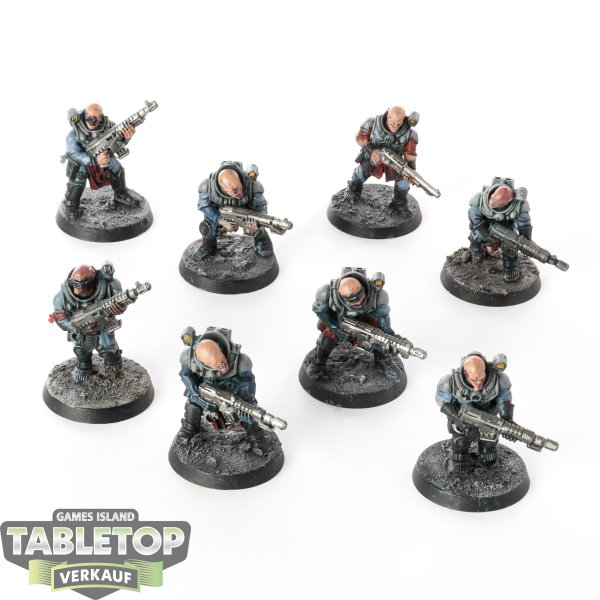 Genestealer Cults - 8x Neophyte Hybrids - bemalt