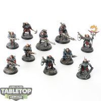 Genestealer Cults - 10x Neophyte Hybrids - bemalt